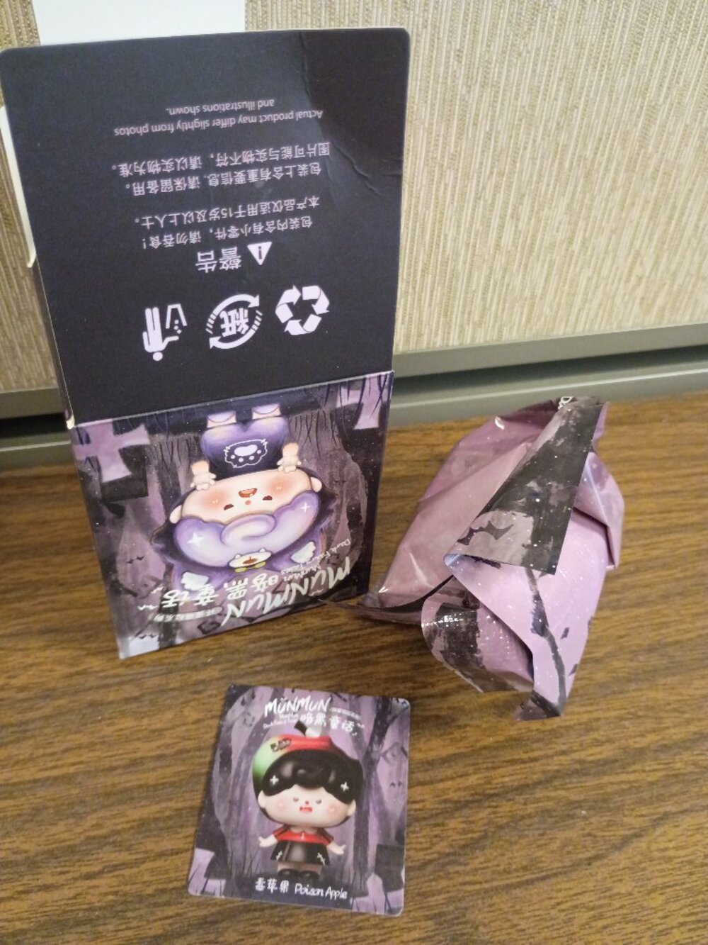 MunMun Dark Fairy Tales Blind Box Bean Figure Confirmed